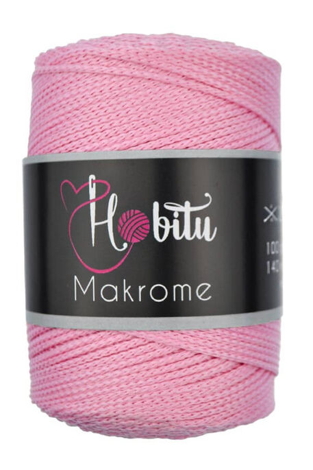 HOBİTU YARNS - HOBİTU MAKROME 074 Pembe