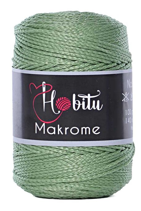 HOBİTU YARNS - HOBİTU MAKROME 171 GREEN