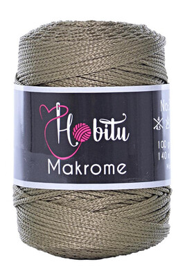 HOBİTU YARNS - HOBİTU MAKROME 192 Açık Haki