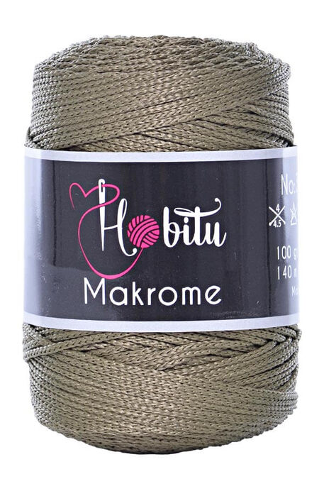 HOBİTU YARNS - HOBİTU MAKROME 192 Açık Haki