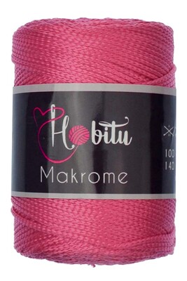 HOBİTU YARNS - HOBİTU MAKROME 5173 Şeker Pembe