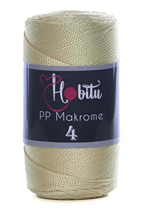 HOBİTU YARNS - HOBİTU MAKROME 200gr NO:4 023 Buğday