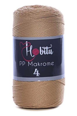 HOBİTU YARNS - HOBİTU MAKROME 200gr NO:4 032 Deve Tüyü