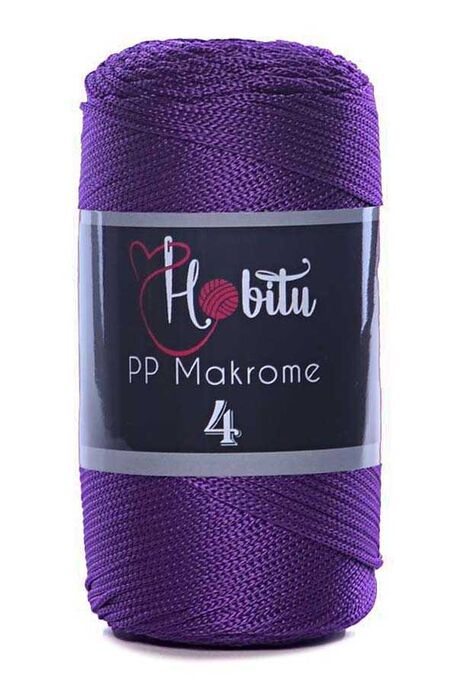 HOBİTU YARNS - HOBİTU MAKROME 200gr NO:4 141 Menekşe