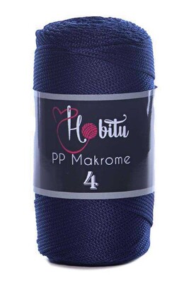 HOBİTU YARNS - HOBİTU MAKROME 200gr NO:4 262 Lacivert