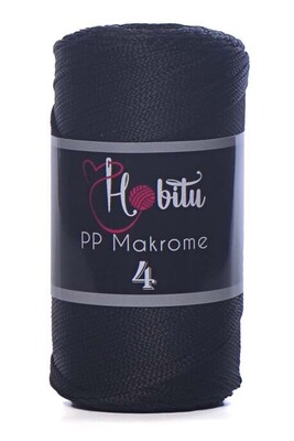 HOBİTU MAKROME 200gr NO:4 270 Siyah - Thumbnail