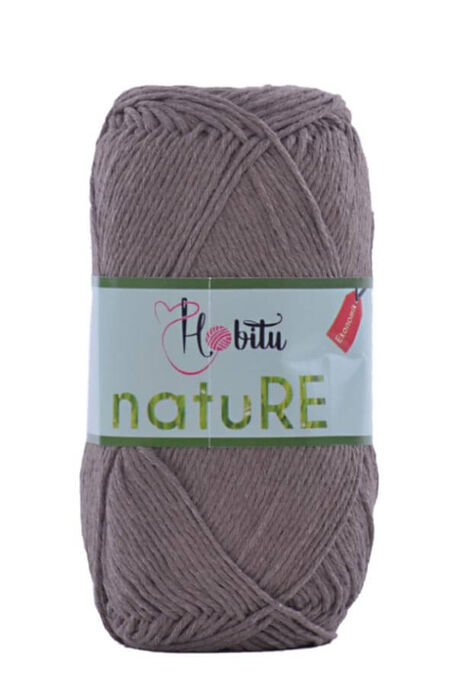 HOBİTU YARNS - HOBİTU NATURE 117 Koyu Vizon