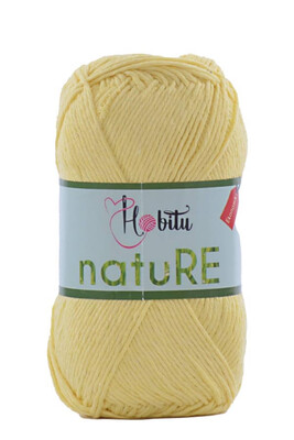 HOBİTU YARNS - HOBİTU NATURE 154 SARI