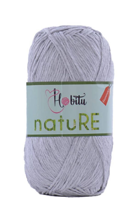 HOBİTU YARNS - HOBİTU NATURE 156 AÇIK GRİ