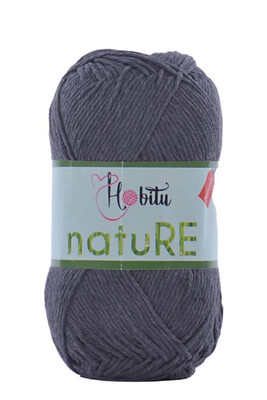 HOBİTU YARNS - HOBİTU NATURE 158 ANTRASİT