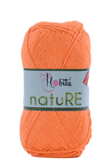 HOBİTU YARNS - HOBİTU NATURE 200 Neon Turuncu