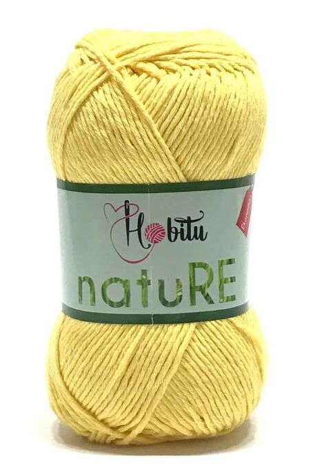 HOBİTU YARNS - HOBİTU NATURE 215 Saman Sarı