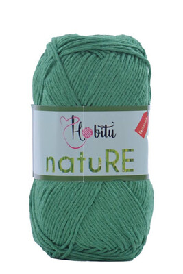 HOBİTU YARNS - HOBİTU NATURE 306 AÇIK ZÜMRÜT