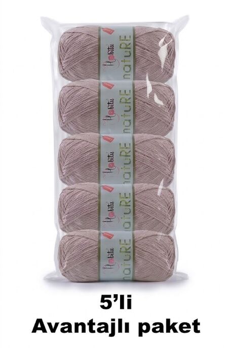 HOBİTU NATURE 5 Lİ PAKET 168 Vizon - 1