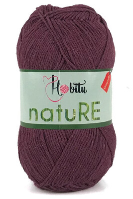 HOBİTU YARNS - HOBİTU NATURE 060 Mor