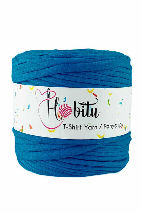 HOBİTU YARNS - HOBİTU PENYE İP T-SHİRT YARN 1256 Koyu Mavi