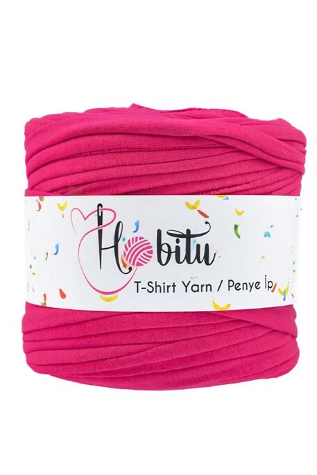 HOBİTU YARNS - HOBİTU PENYE İP T-SHİRT YARN 149 Fuşya