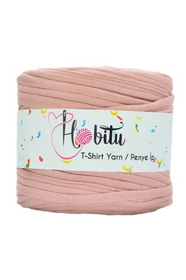 HOBİTU YARNS - HOBİTU PENYE İP T-SHİRT YARN 161 Pudra