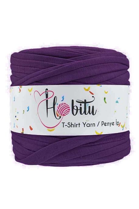 HOBİTU YARNS - HOBİTU PENYE İP T-SHİRT YARN 188 Açık Mor