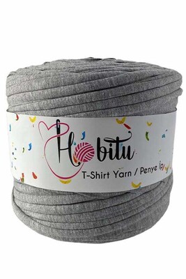HOBİTU YARNS - HOBİTU PENYE İP T-SHİRT YARN 195 Gri