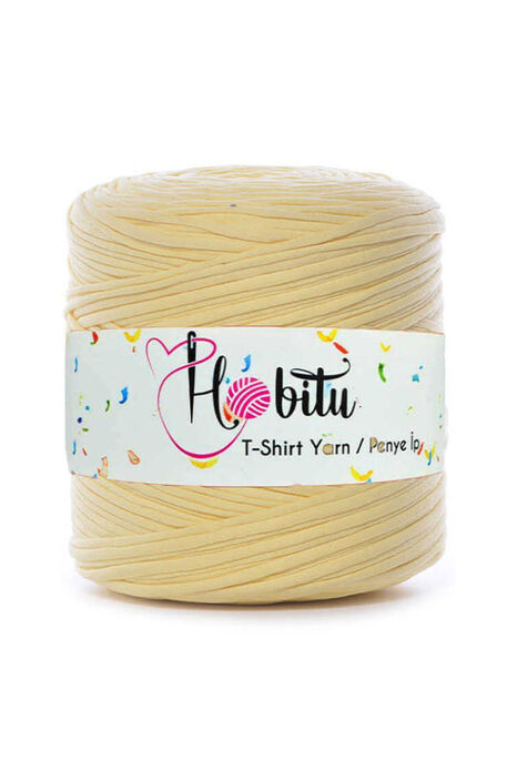 HOBİTU YARNS - HOBİTU PENYE İP T-SHİRT YARN 215 Sarı