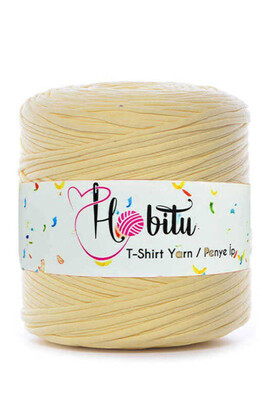 HOBİTU YARNS - HOBİTU PENYE İP T-SHİRT YARN 215 Sarı