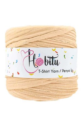 HOBİTU YARNS - HOBİTU PENYE İP T-SHİRT YARN 219 Sütlü Kahve