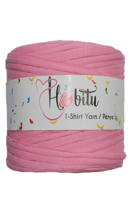 HOBİTU YARNS - HOBİTU PENYE İP T-SHİRT YARN 2244 Pembe