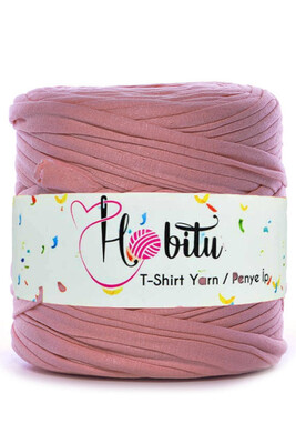 HOBİTU YARNS - HOBİTU PENYE İP T-SHİRT YARN 242 Koyu Kiremit