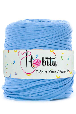 HOBİTU YARNS - HOBİTU PENYE İP T-SHİRT YARN 3323 Turkuaz