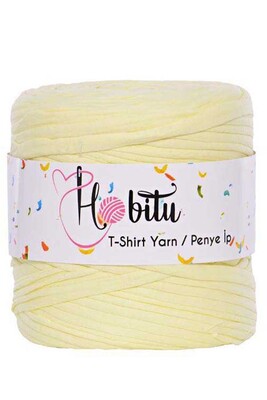 HOBİTU YARNS - HOBİTU PENYE İP T-SHİRT YARN 3664 Açık Sarı