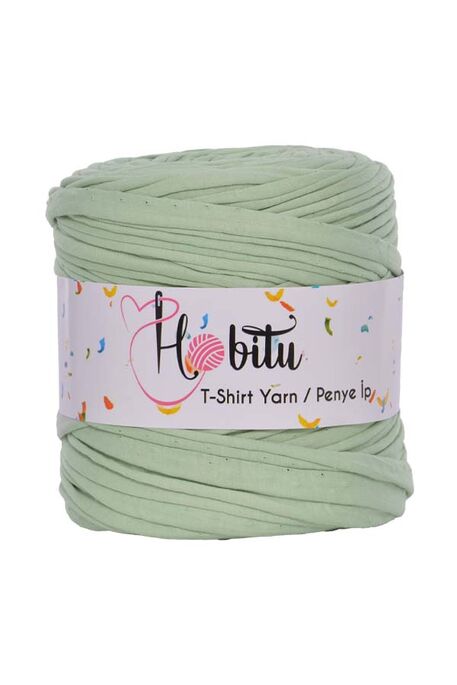 HOBİTU YARNS - HOBİTU PENYE İP T-SHİRT YARN 487 Açık Çağla