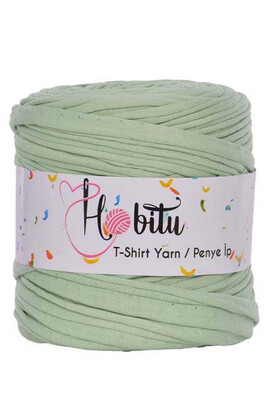 HOBİTU YARNS - HOBİTU PENYE İP T-SHİRT YARN 487 Açık Çağla
