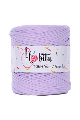 HOBİTU YARNS - HOBİTU PENYE İP T-SHİRT YARN 5090 Soft Lila