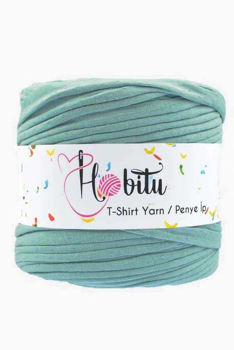 HOBİTU YARNS - HOBİTU PENYE İP T-SHİRT YARN 514 Alaska Mavi