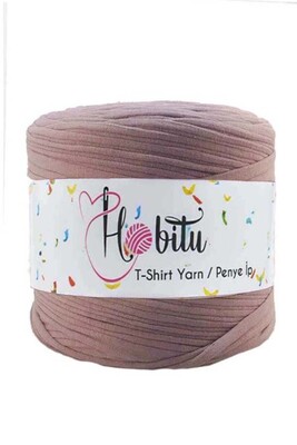 HOBİTU YARNS - HOBİTU PENYE İP T-SHİRT YARN 694 Pastel Gül