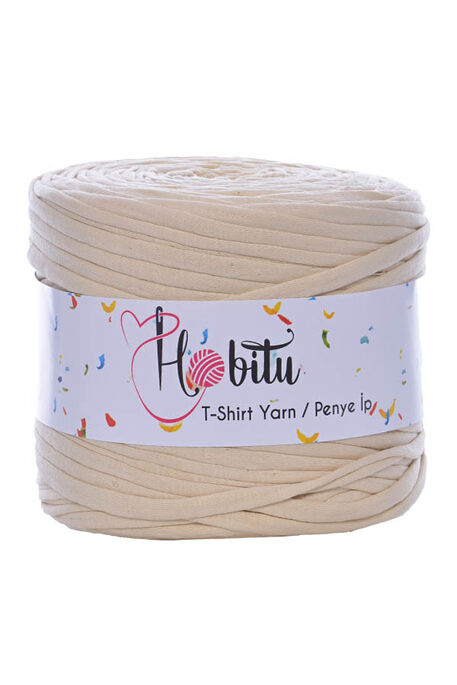 HOBİTU YARNS - HOBİTU PENYE İP T-SHİRT YARN 742 Bej