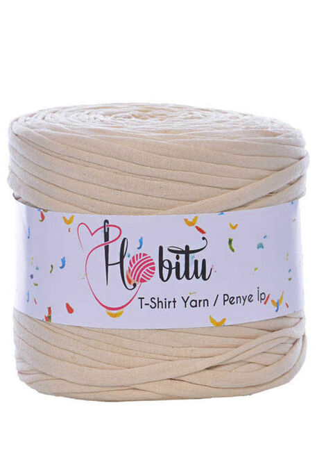 HOBİTU YARNS - HOBİTU PENYE İP T-SHİRT YARN 742 Bej