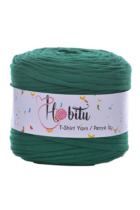 HOBİTU YARNS - HOBİTU PENYE İP T-SHİRT YARN 755 Ördekbaşı Yeşili