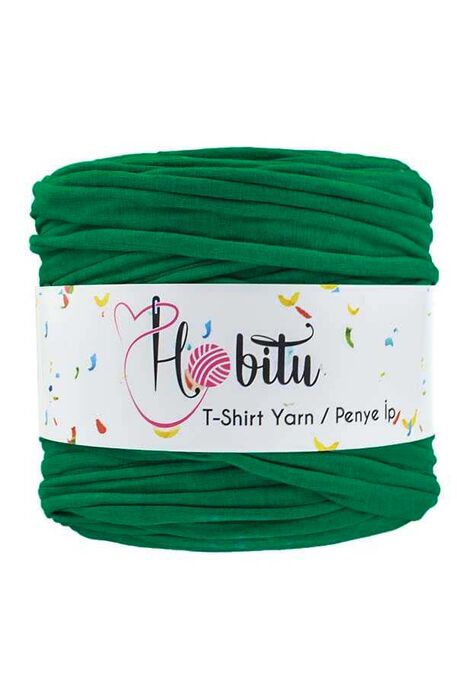 HOBİTU YARNS - HOBİTU PENYE İP T-SHİRT YARN 758 Zümrüt