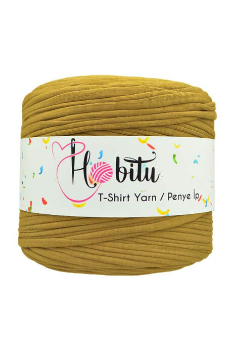 HOBİTU YARNS - HOBİTU PENYE İP T-SHİRT YARN 858 Yağ Yeşili