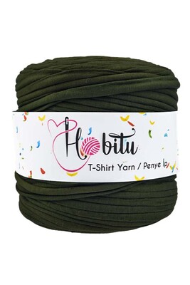 HOBİTU YARNS - HOBİTU PENYE İP T-SHİRT YARN 956 Haki