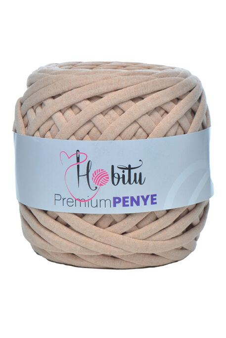 HOBİTU YARNS - HOBİTU PREMİUM PENYE İP 2014 SÜTLÜ KAHVE