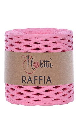 HOBİTU RAFFİA İPİ 200 GR G23 Pembe - Thumbnail