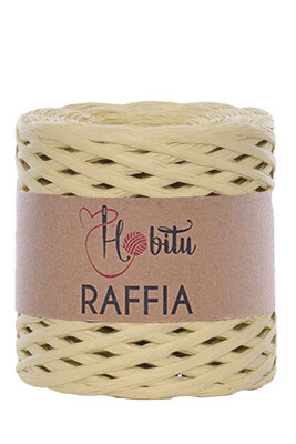 HOBİTU - HOBİTU RAFFİA İPİ 200 GR G27 Krem