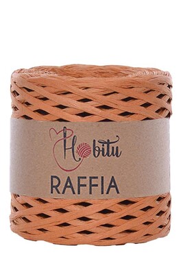 HOBİTU RAFFİA İPİ 200 GR G31 Taba - Thumbnail