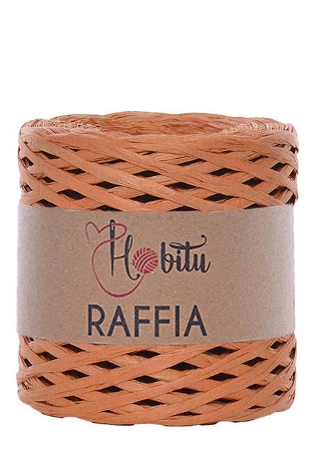 HOBİTU - HOBİTU RAFFİA İPİ 200 GR G31 Taba