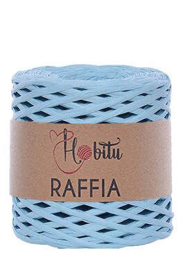 HOBİTU - HOBİTU RAFFİA İPİ 200 GR G36 Mavi