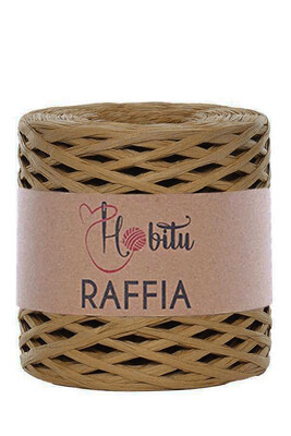 HOBİTU - HOBİTU RAFFİA İPİ 200 GR G42 Camel