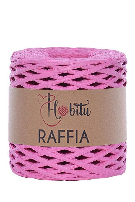 Hobitu Yarn - HOBİTU RAFFİA İPİ 200 GR G56 Leylak